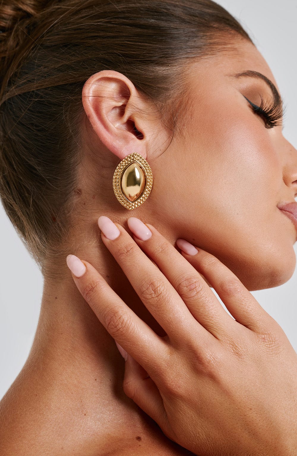 Azra Earrings in Gold