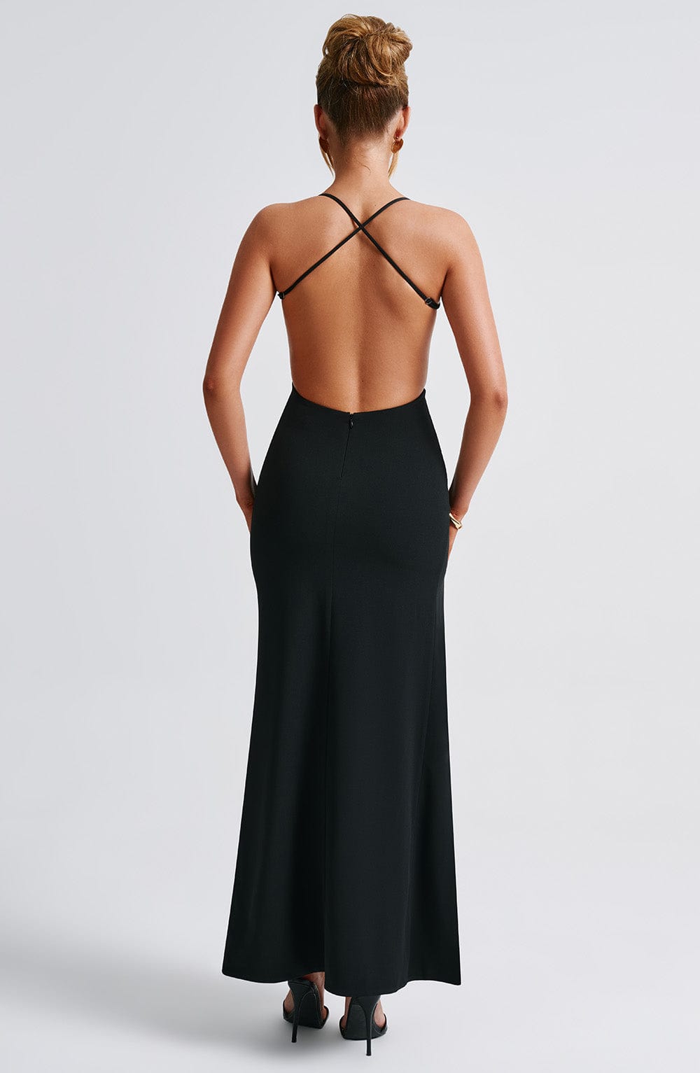 Beatrix Maxi Dress in Black