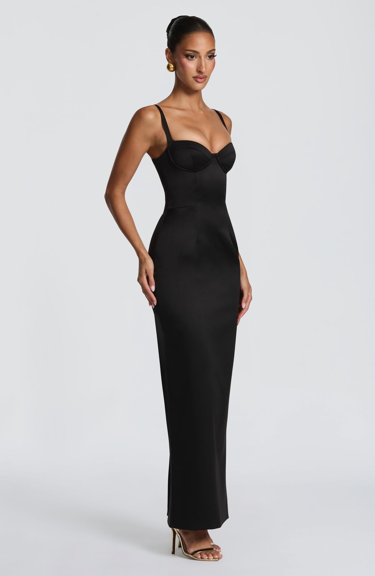 Benedetta Maxi Dress in Black