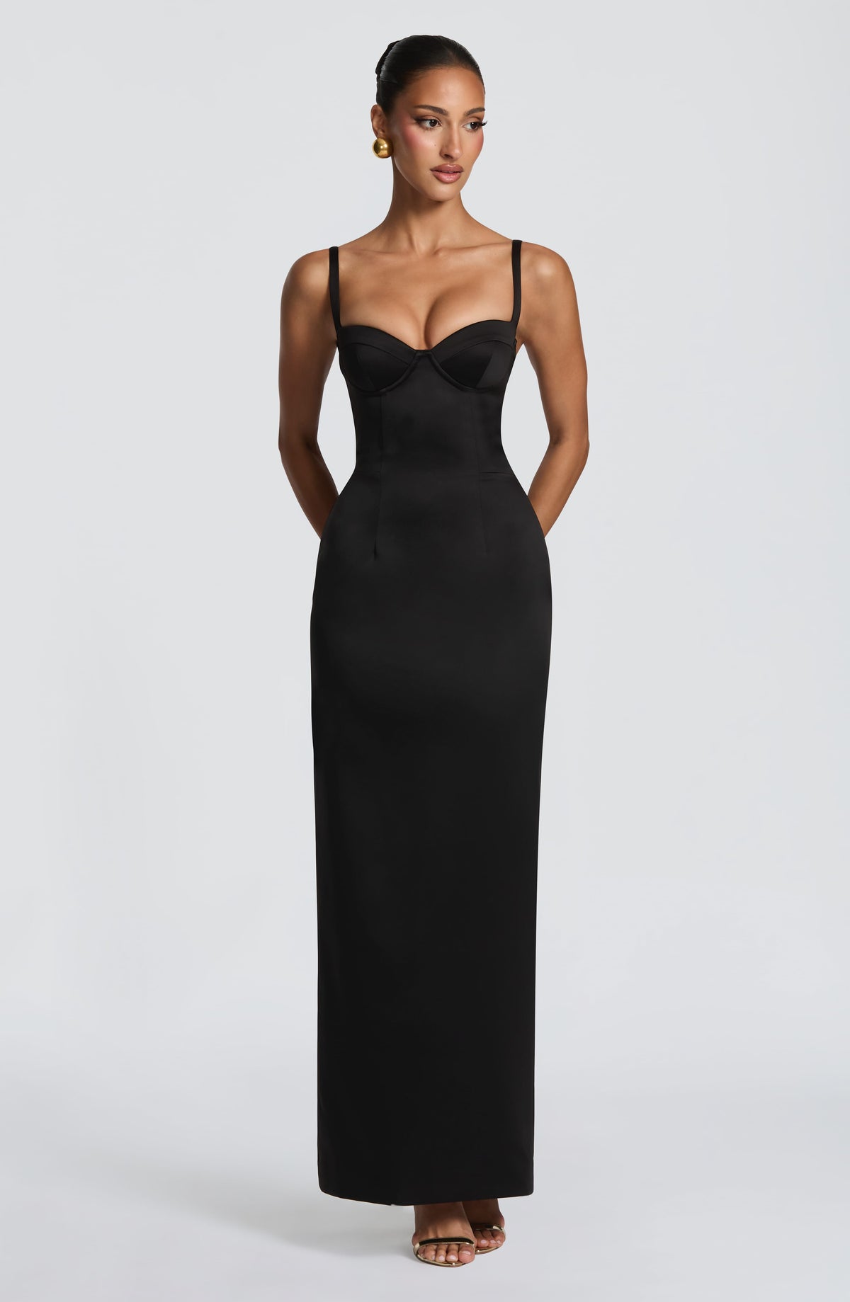 Benedetta Maxi Dress in Black