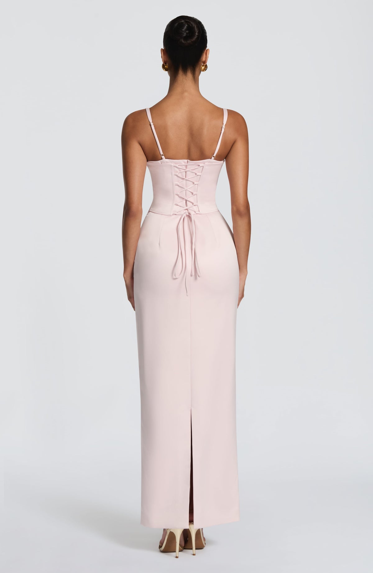 Benedetta Maxi Dress in Blush