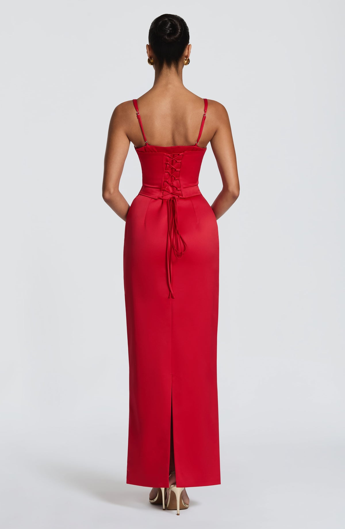 Benedetta Maxi Dress in Red