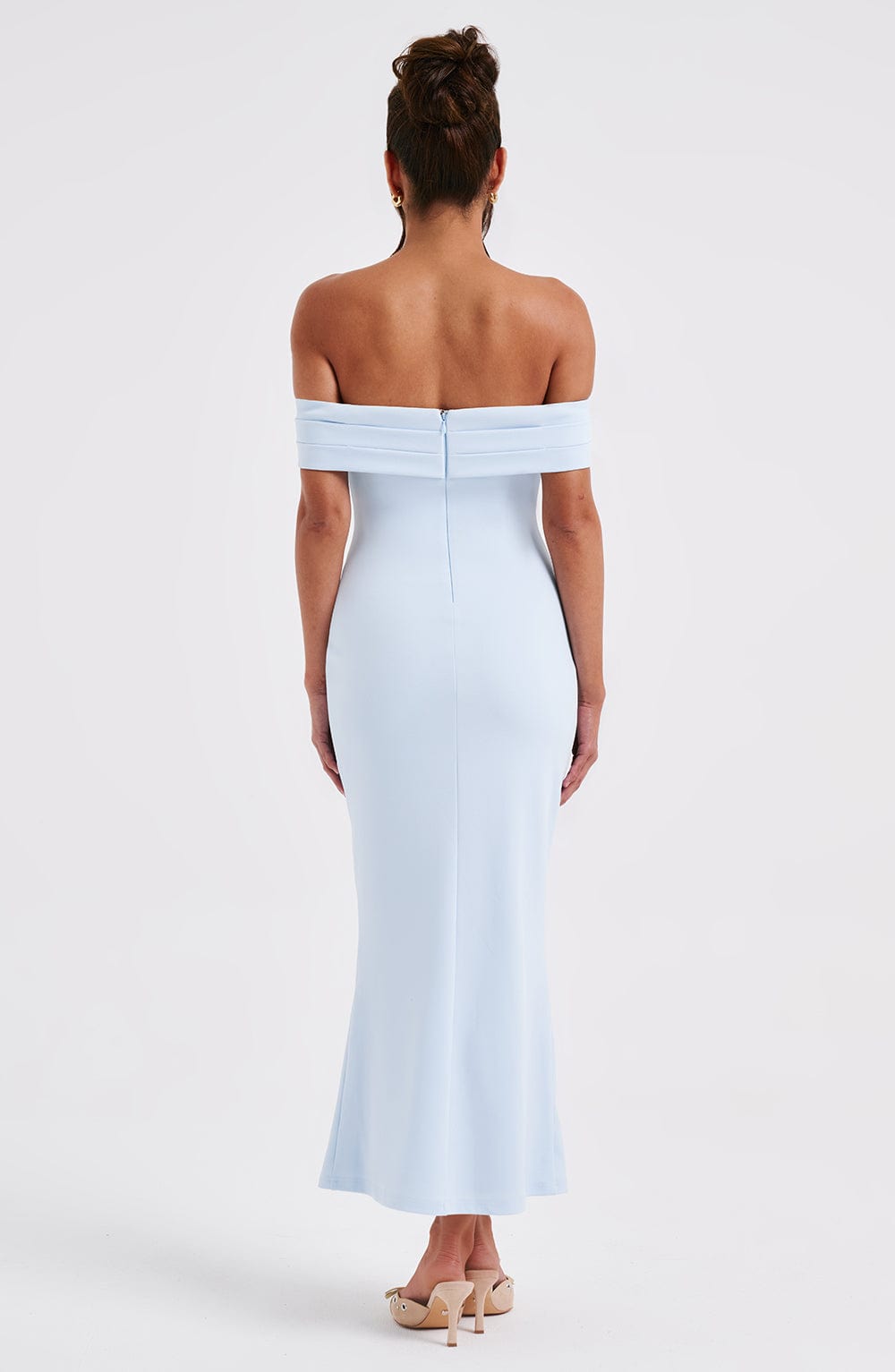 Bexley Midi Dress in Blue