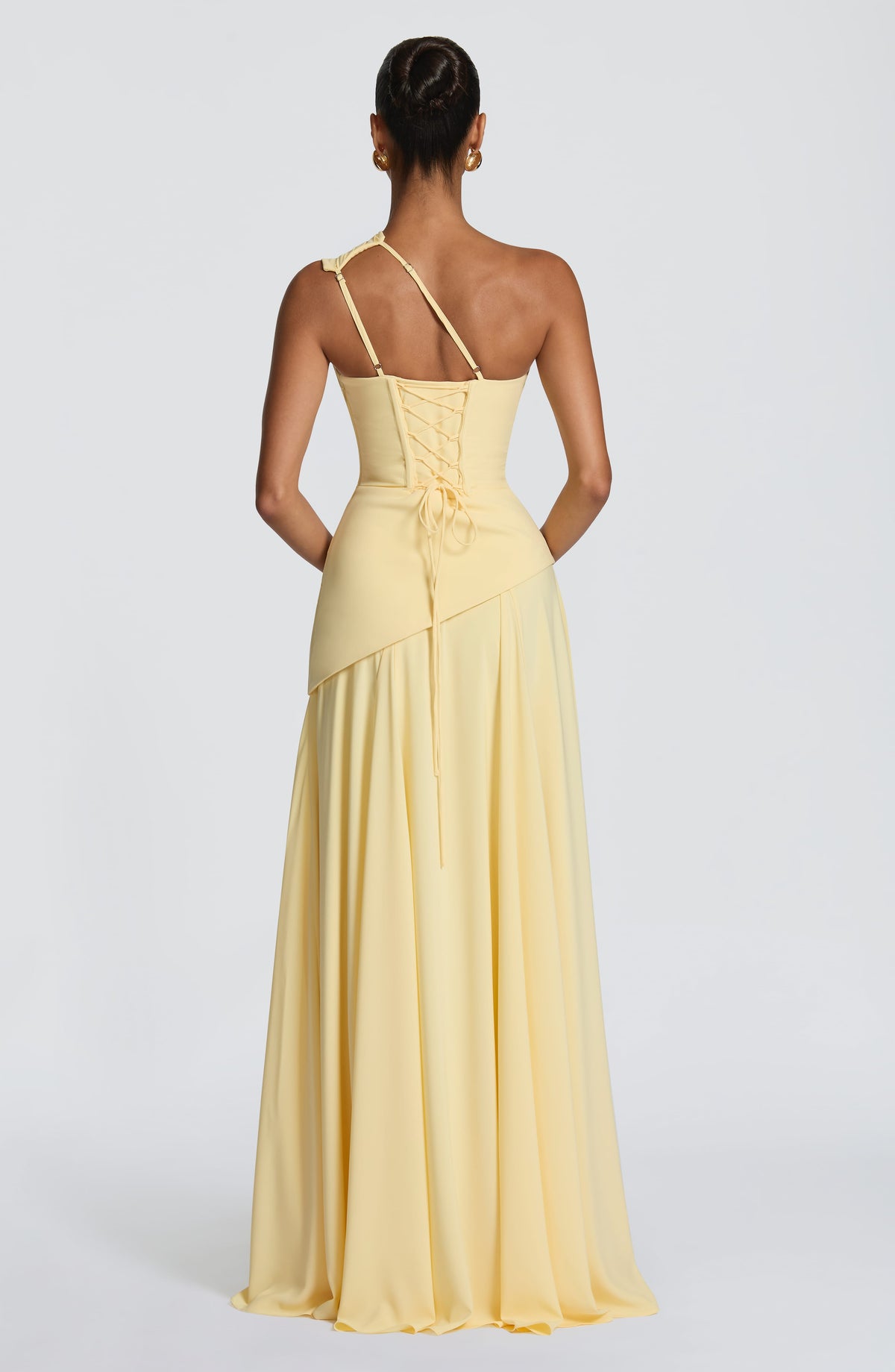 Bianka Maxi Dress in Lemon