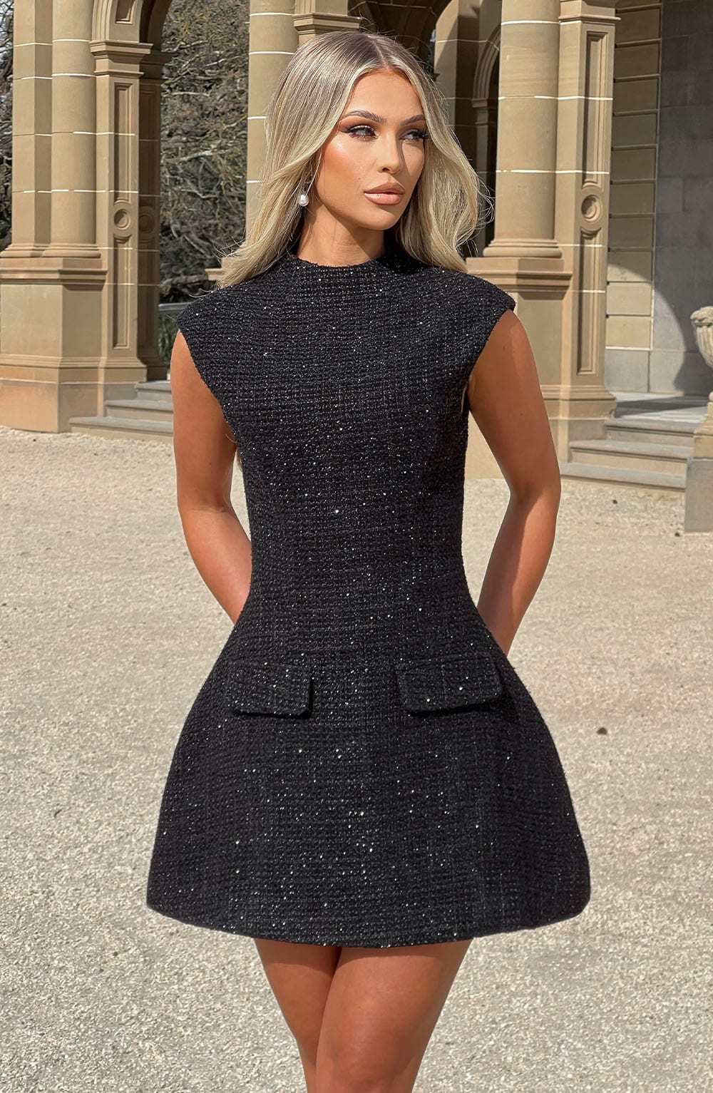 Blakelyn Mini Dress in Black