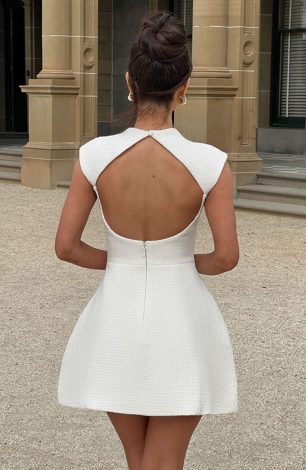 Blakelyn Mini Dress in Ivory