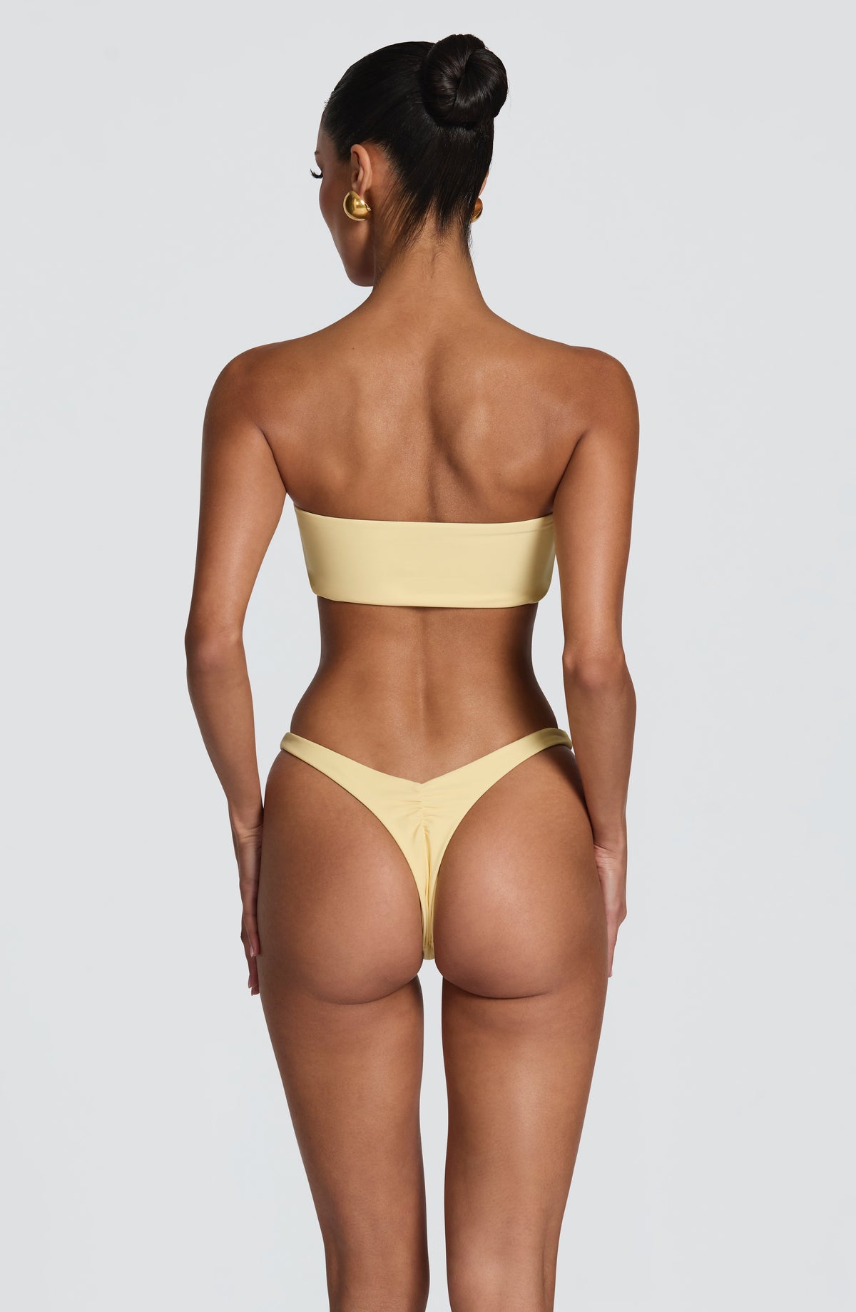 Briella Bikini Bottom in Lemon