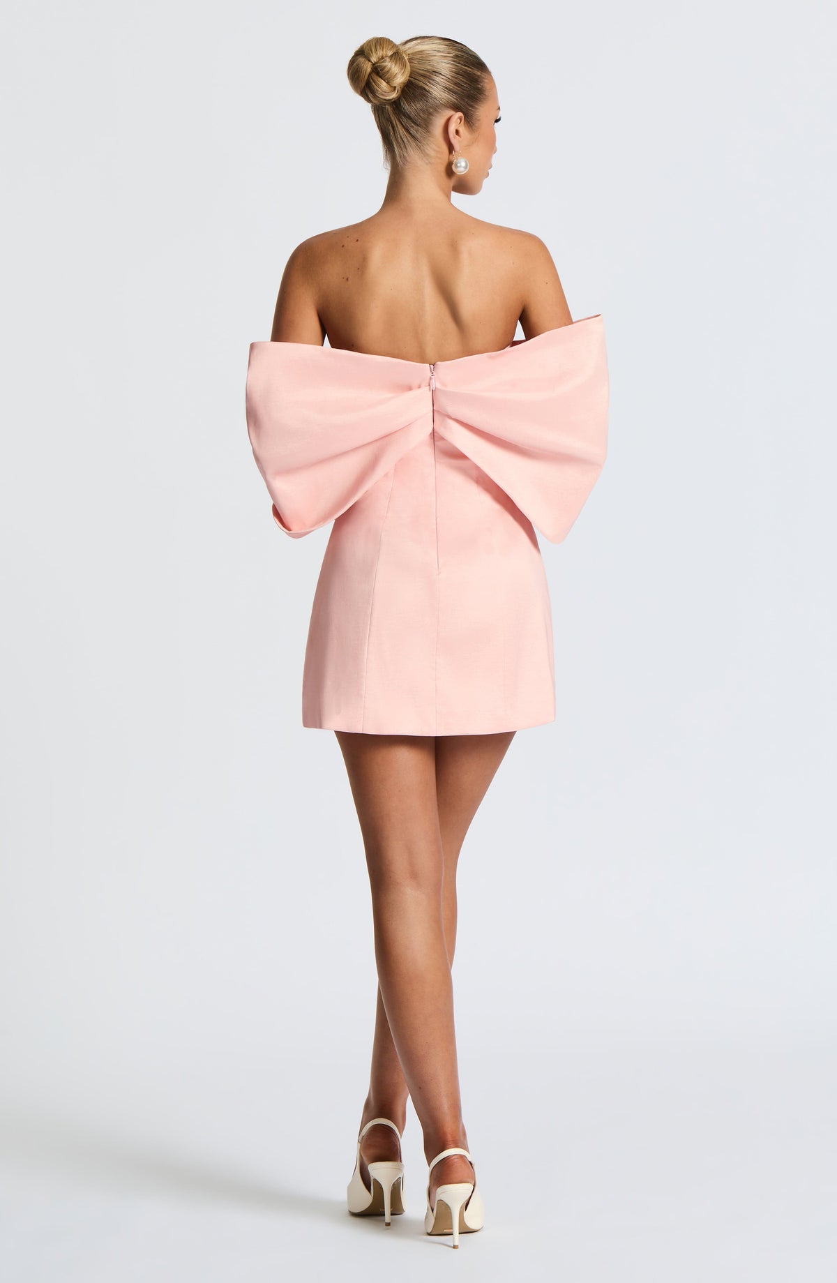 Brielle Mini Dress in Blush
