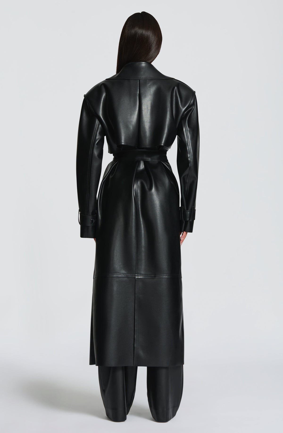 Brigitte Trench Coat in Black