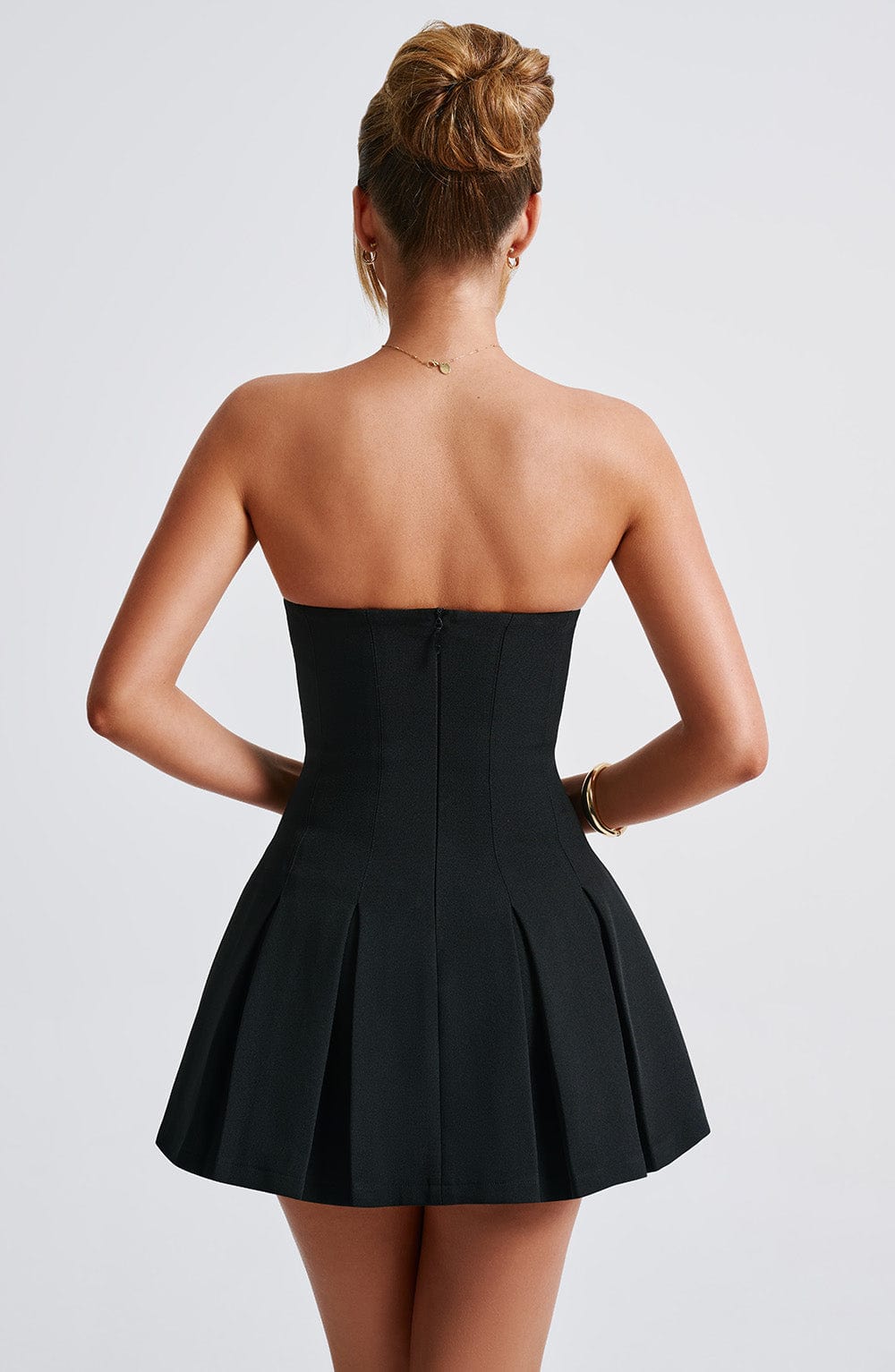 Bryony Mini Dress in Black