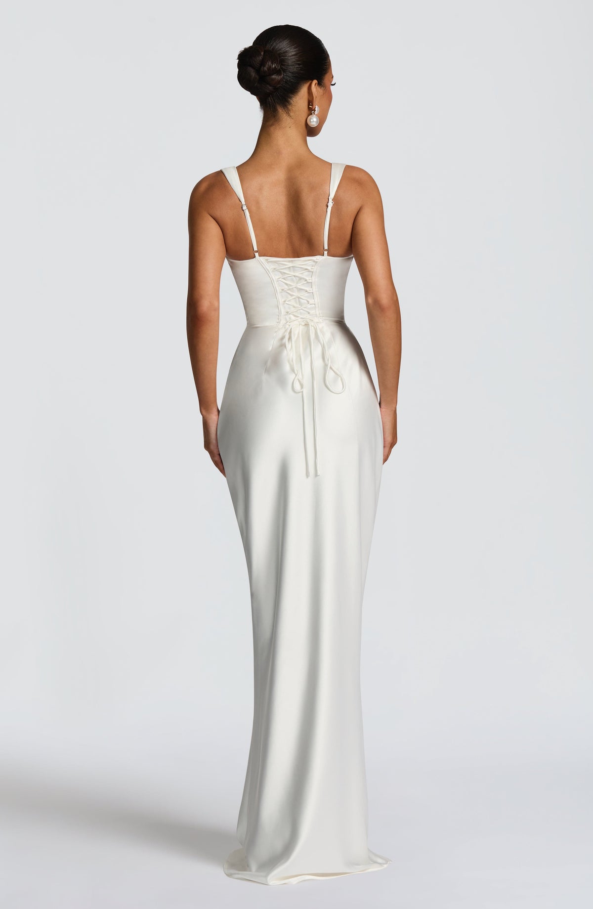 Calandra Maxi Dress in Ivory