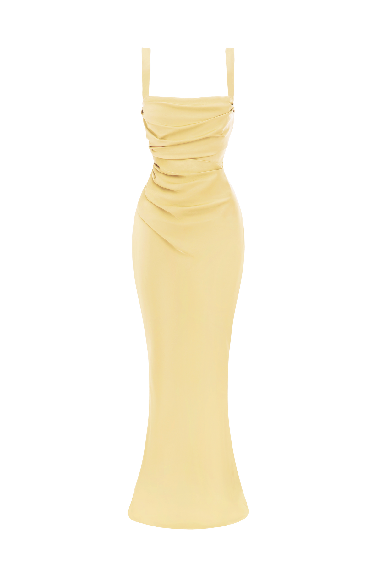 Calandra Maxi Dress in Lemon