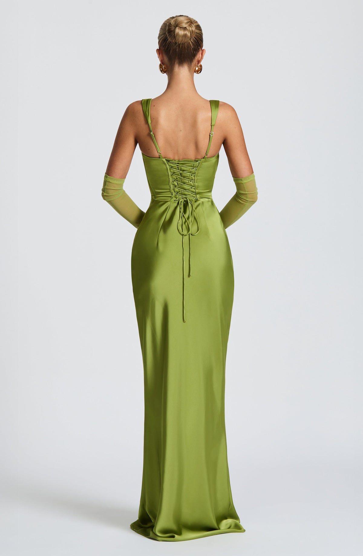 Calandra Maxi Dress in Olive