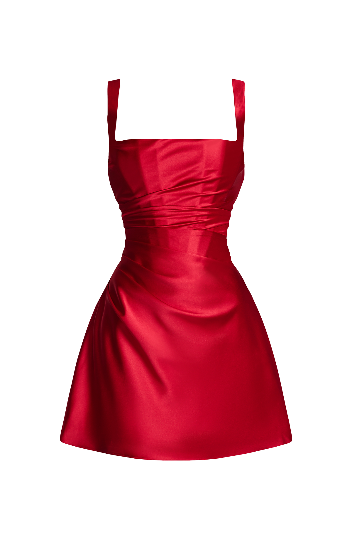 Calandria Mini Dress in Red