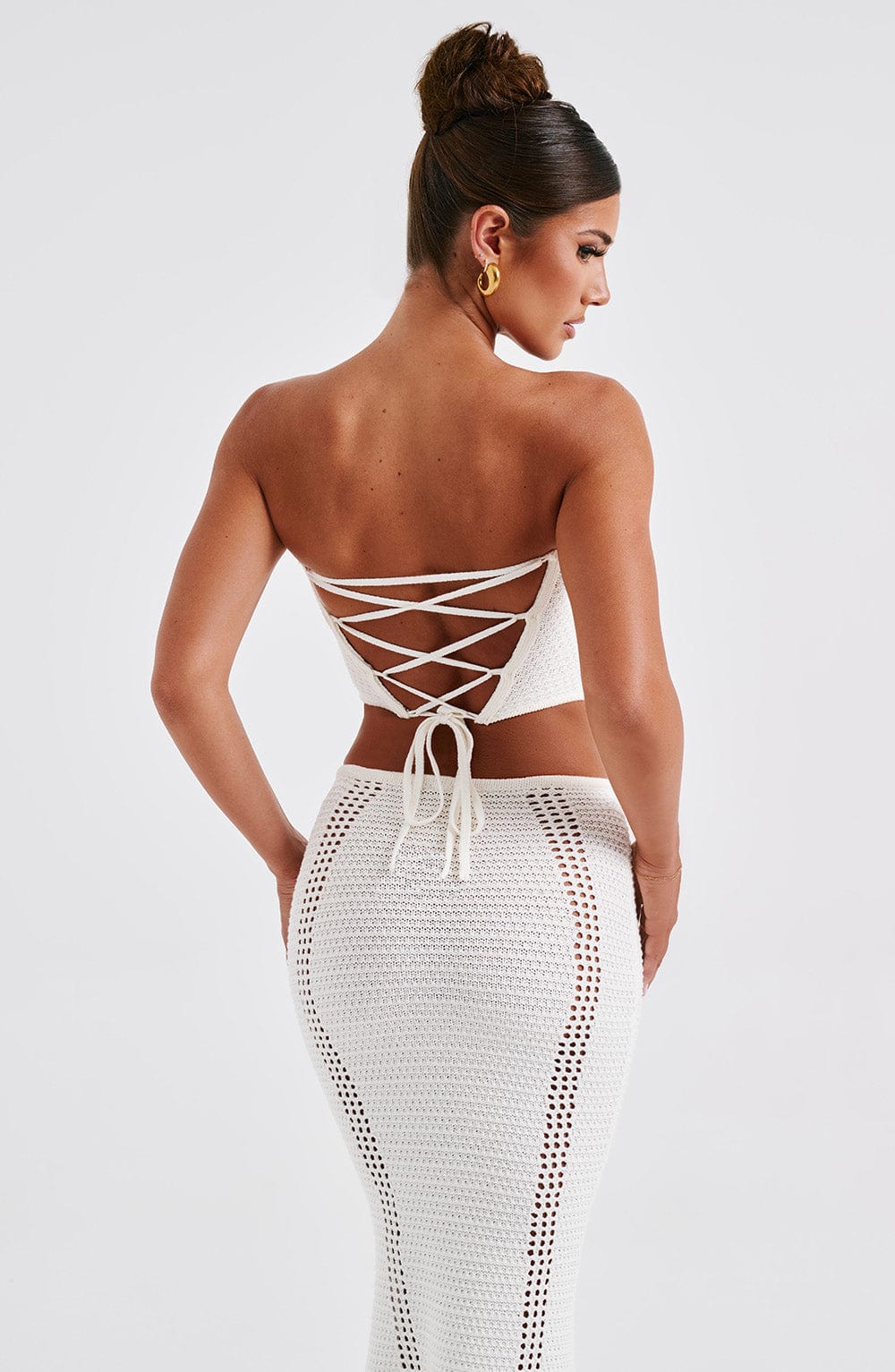 Carly Corset in White