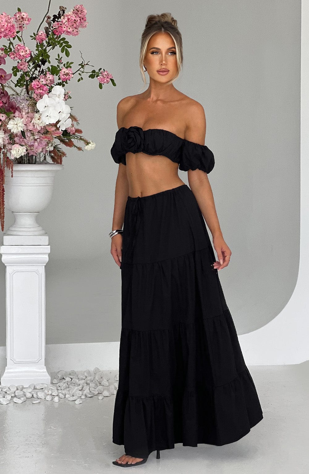 Carmen Top in Black