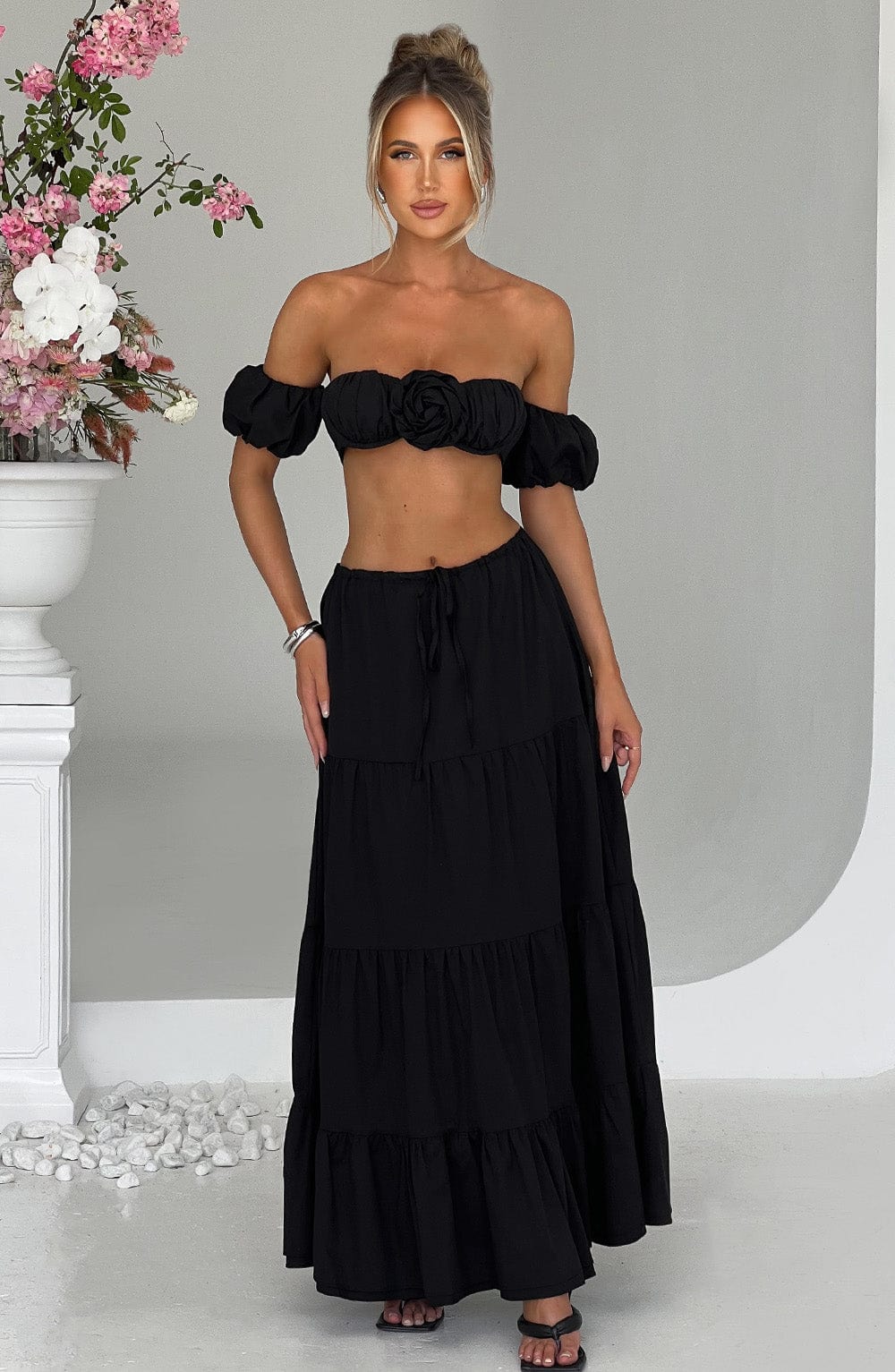 Carmen Top in Black