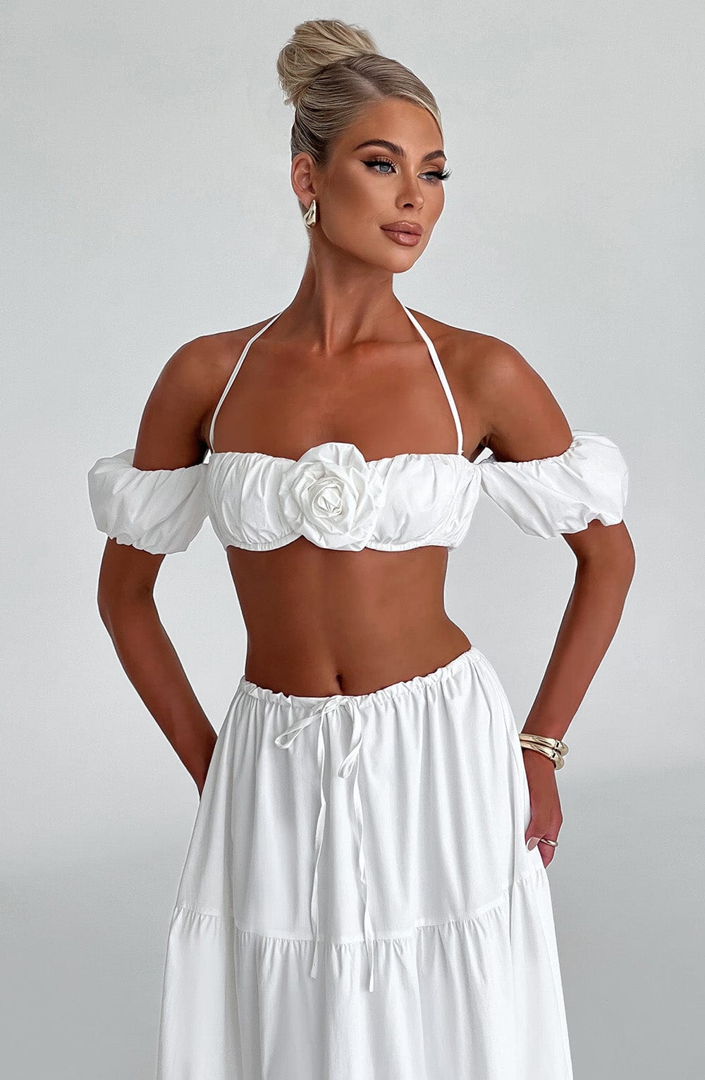 Carmen Top in Ivory