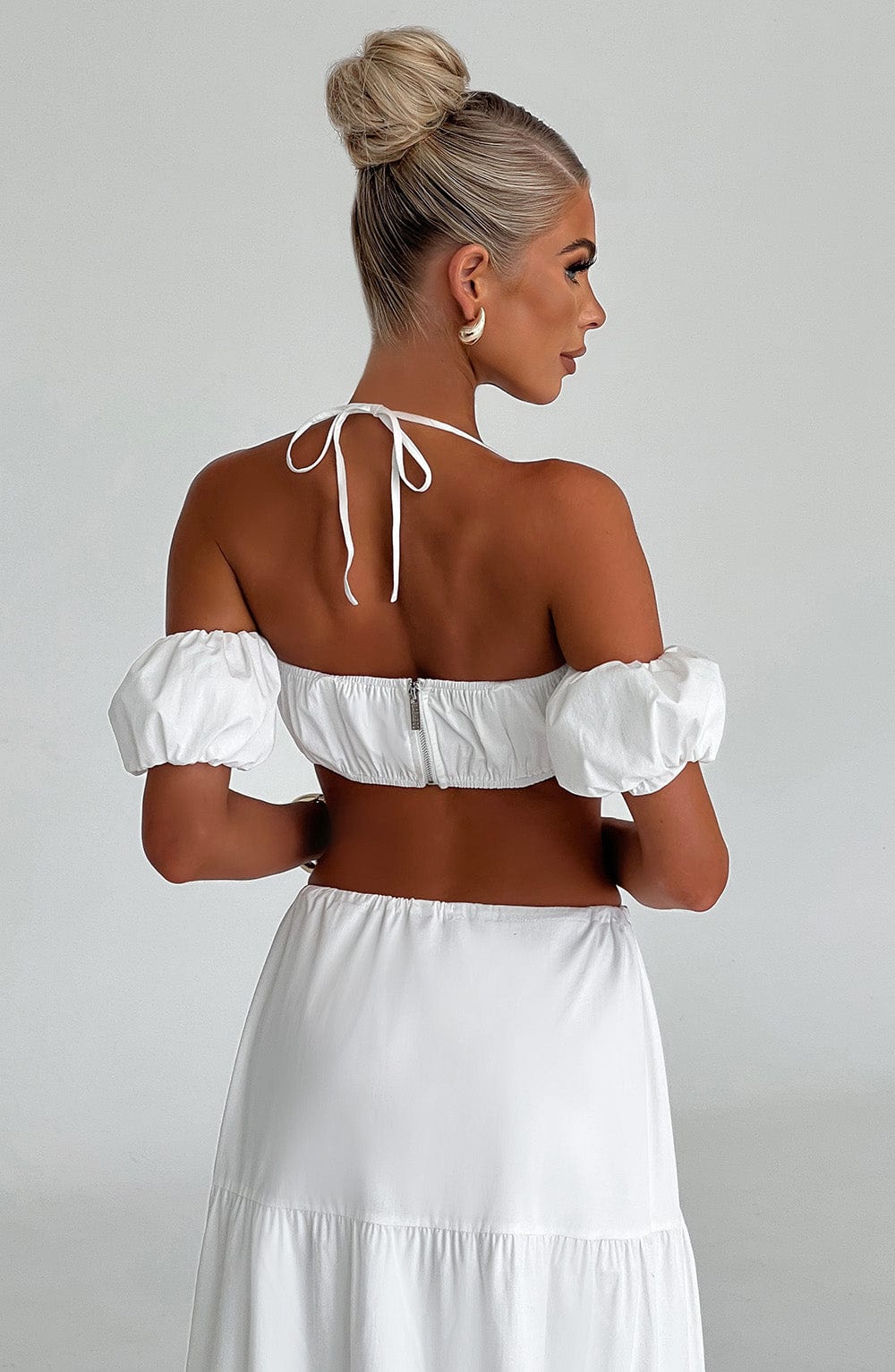 Carmen Top in Ivory