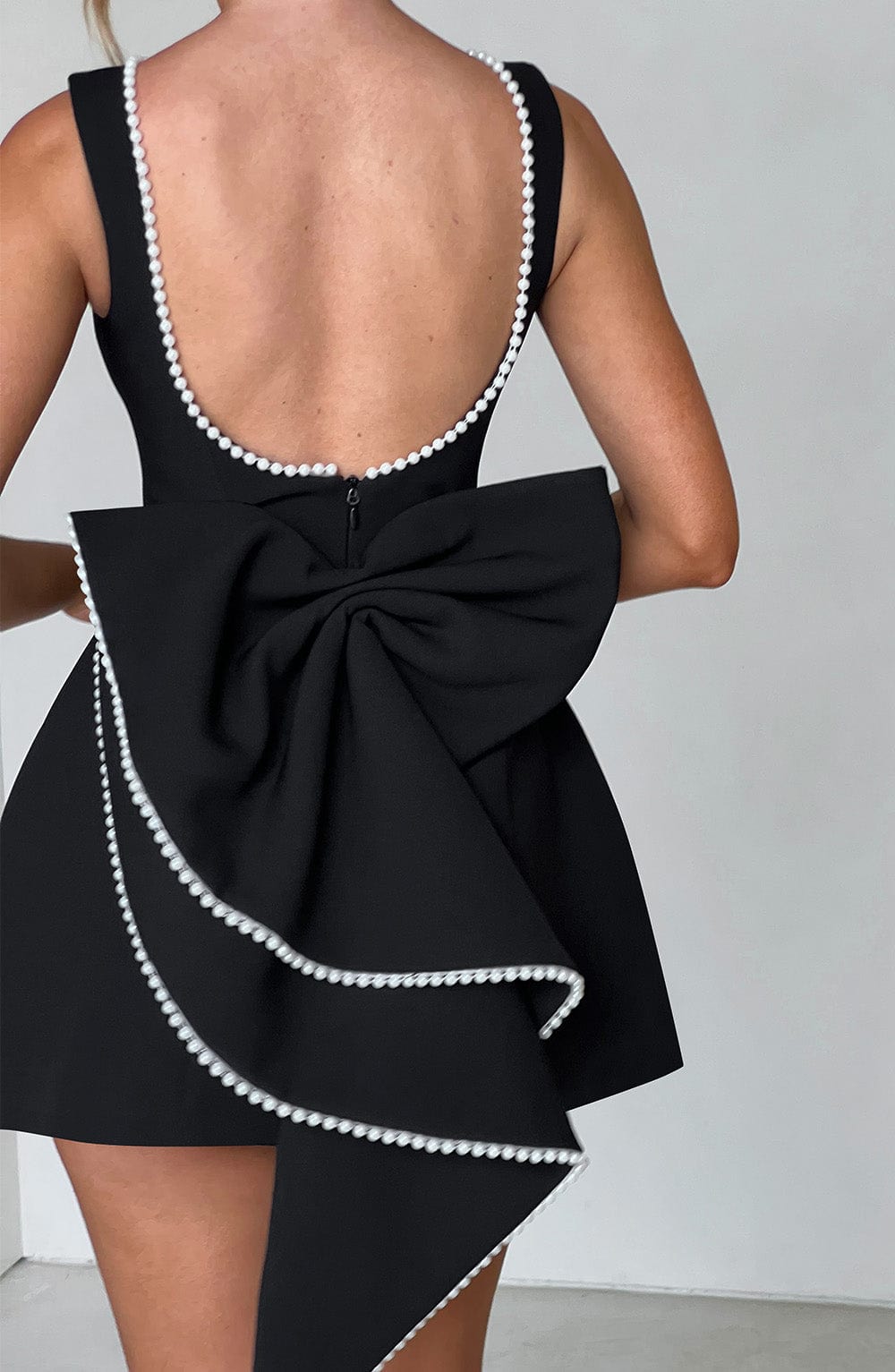 Carys Mini Dress in Black