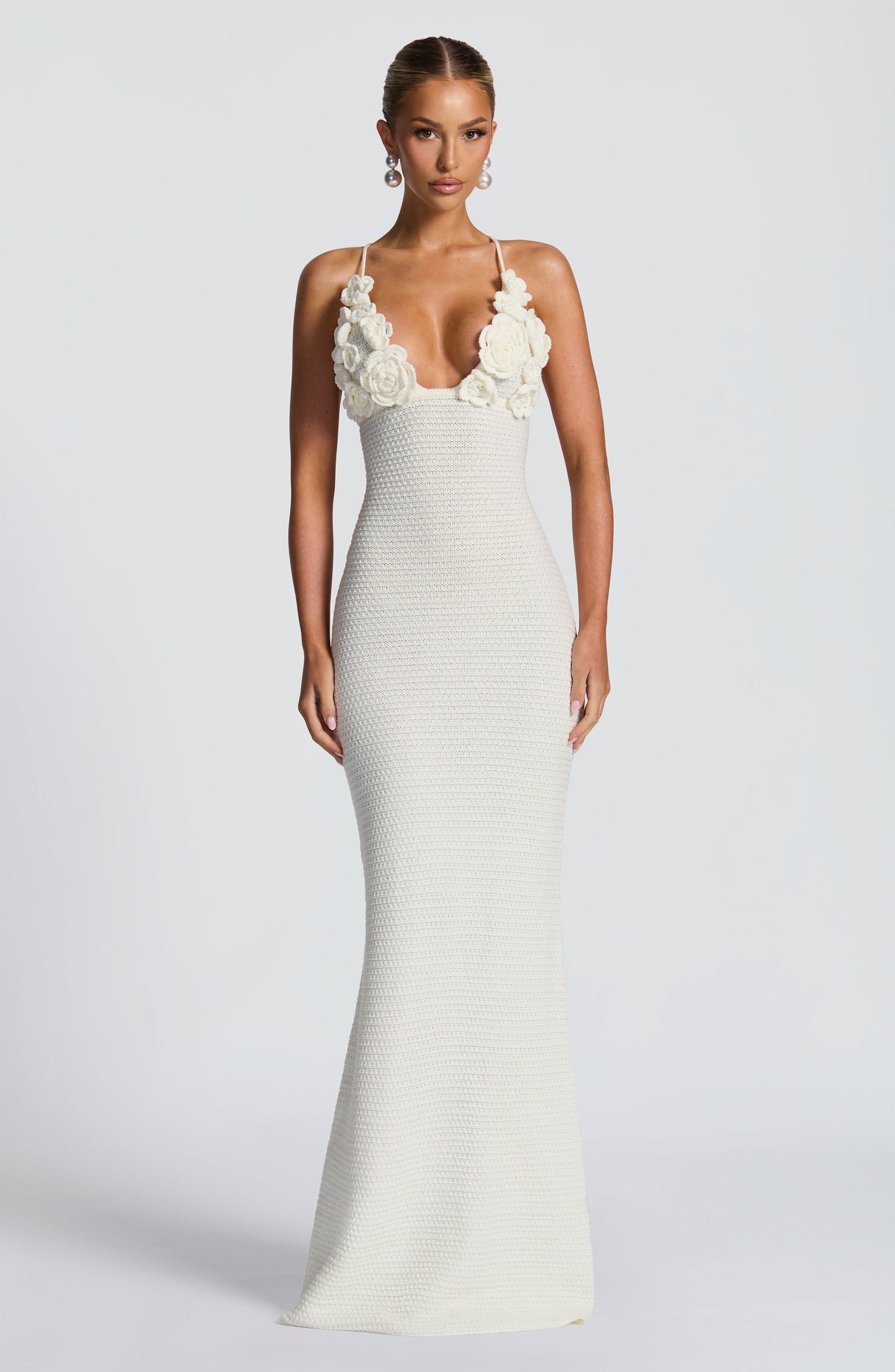 Celanya Maxi Dress in Ivory