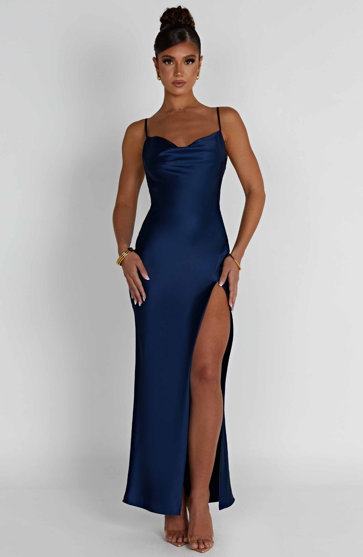 Celesta Maxi Dress in Navy