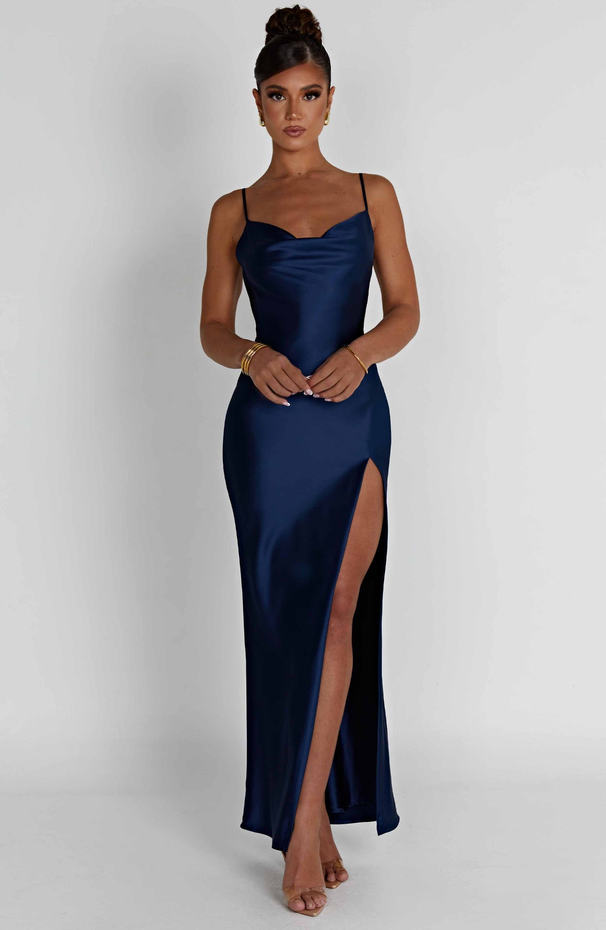 Celesta Maxi Dress in Navy