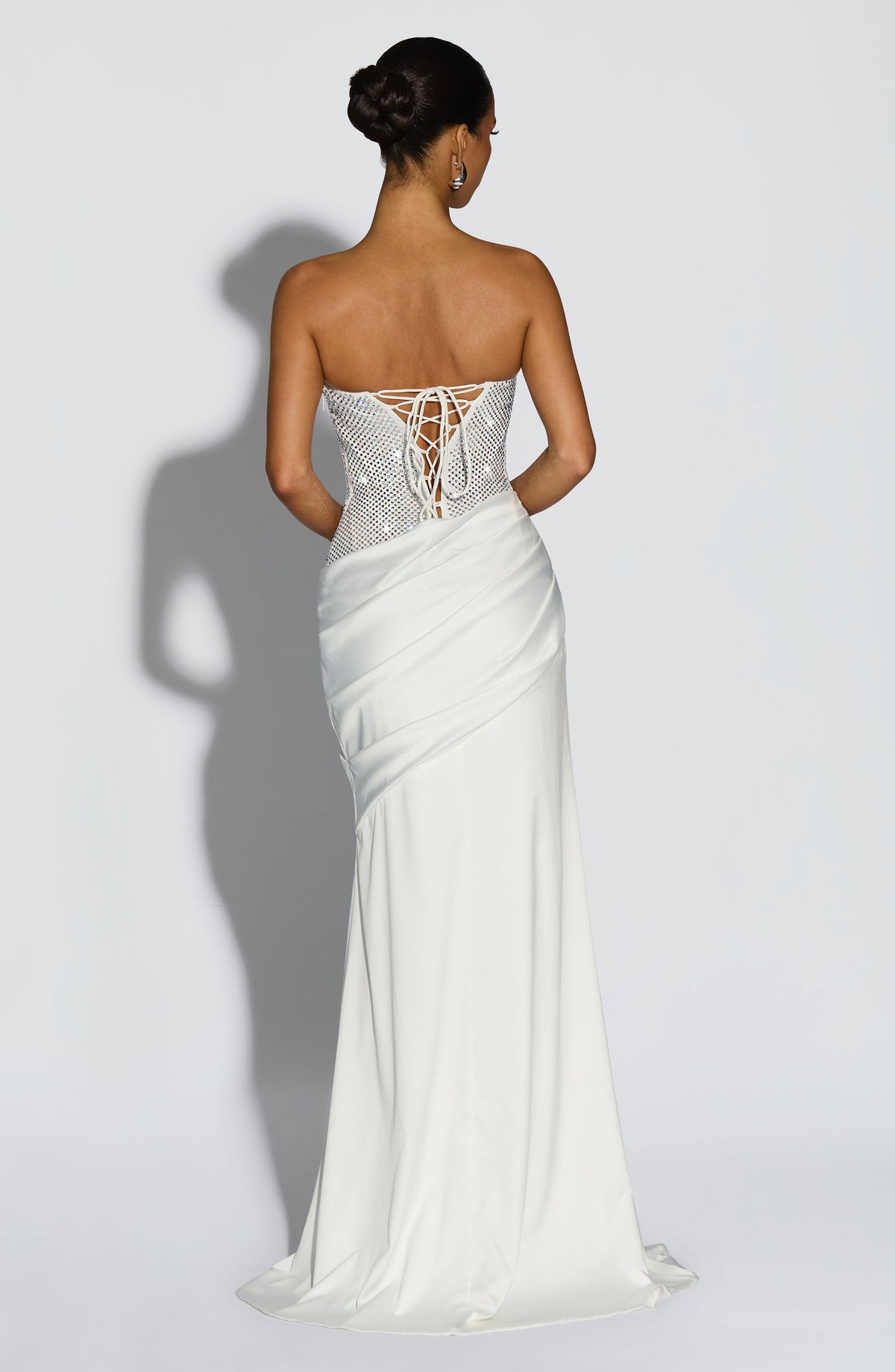 Celestine Maxi Dress in Ivory