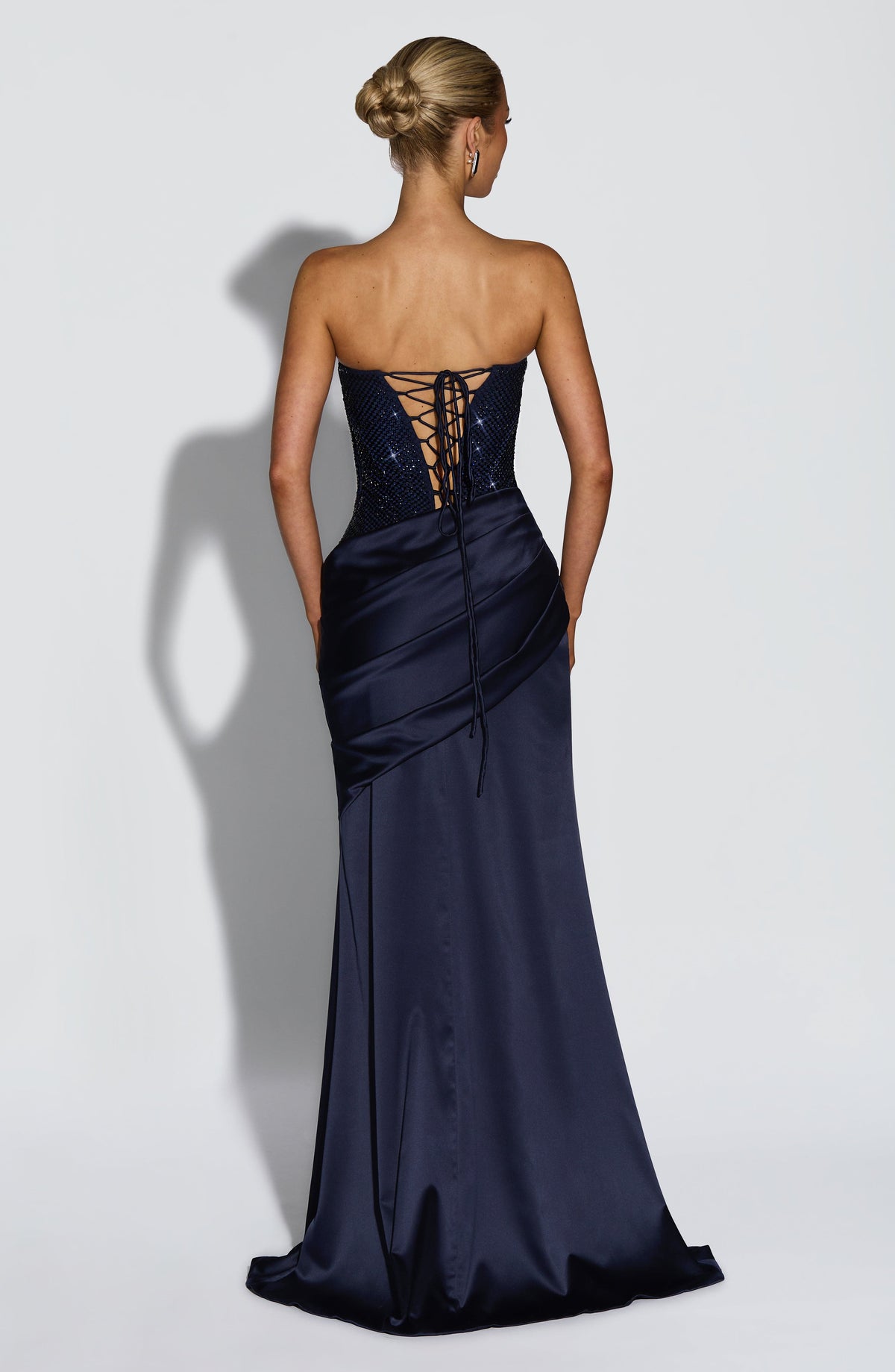 Celestine Maxi Dress in Navy