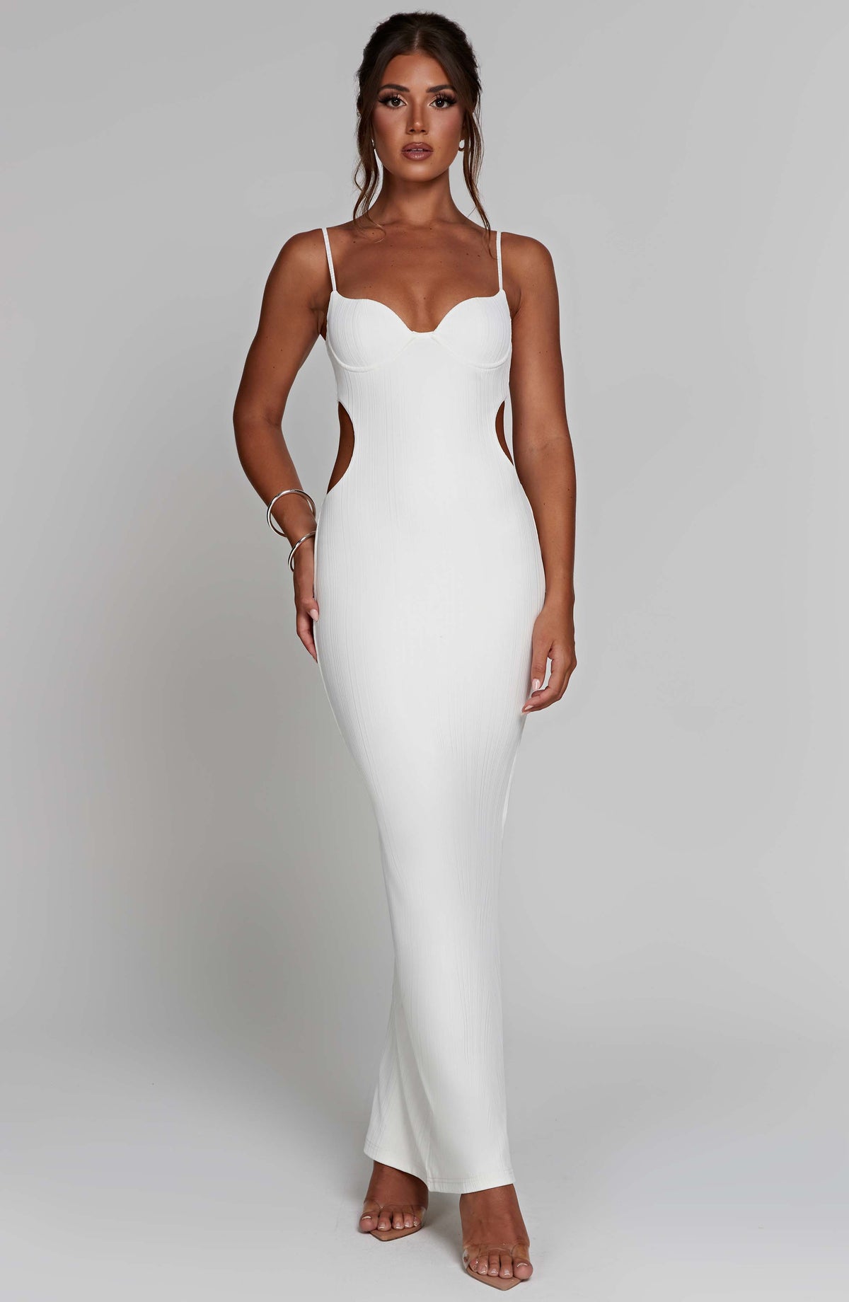 Celina Maxi Dress in White