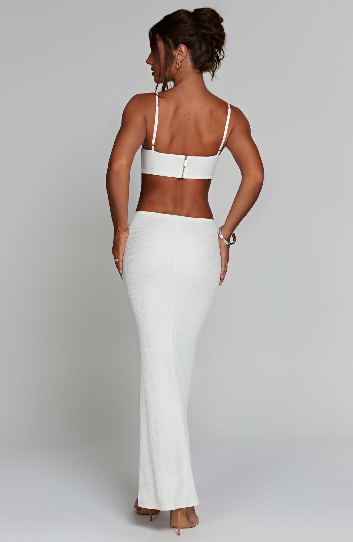Celina Maxi Dress in White