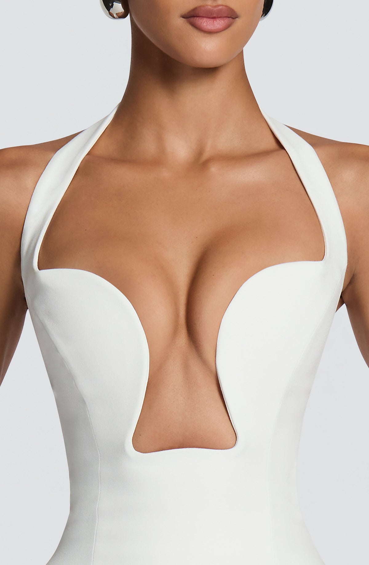 Charlisse Mini Dress in Ivory