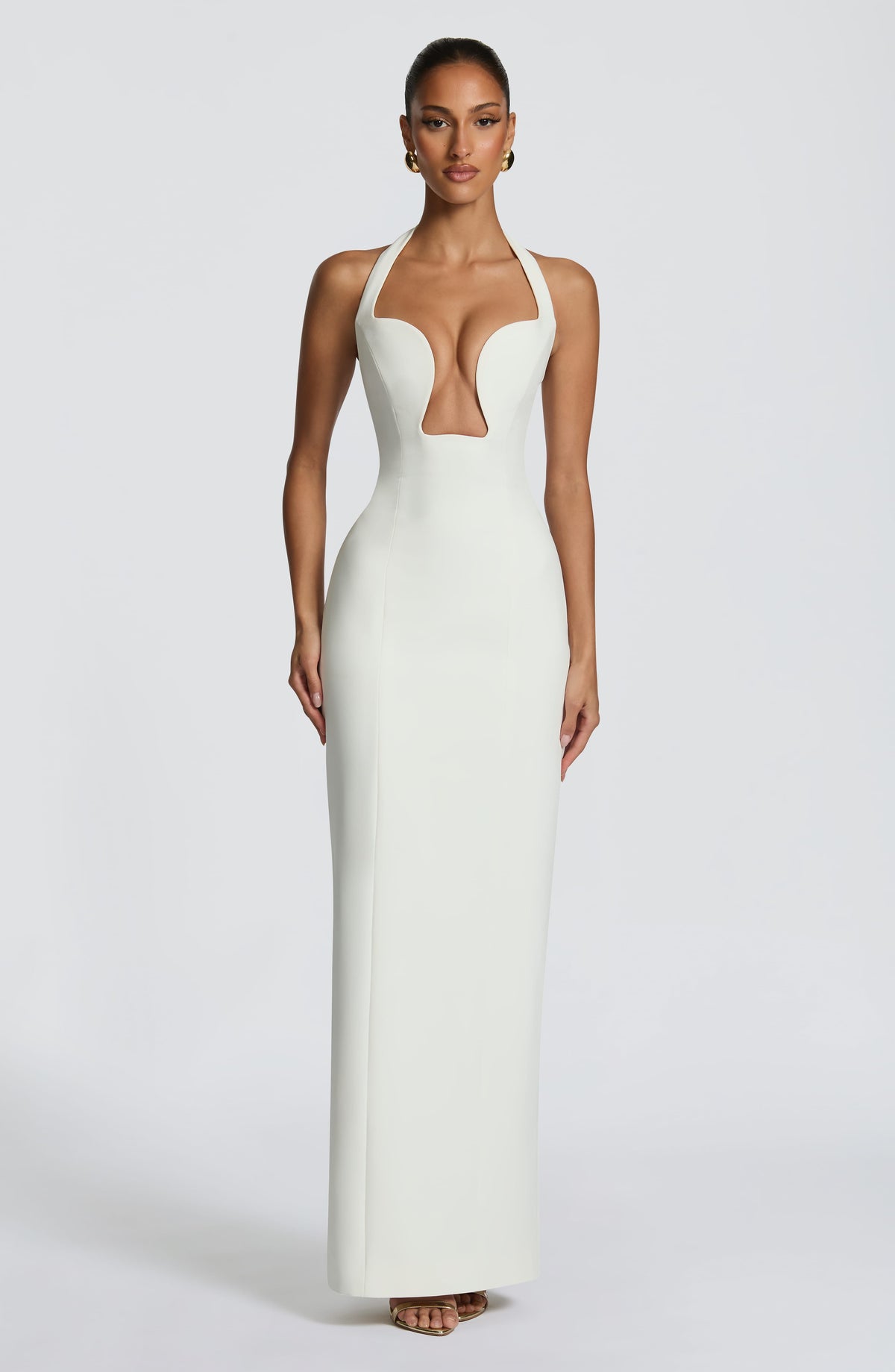 Charlotta Maxi Dress in Ivory
