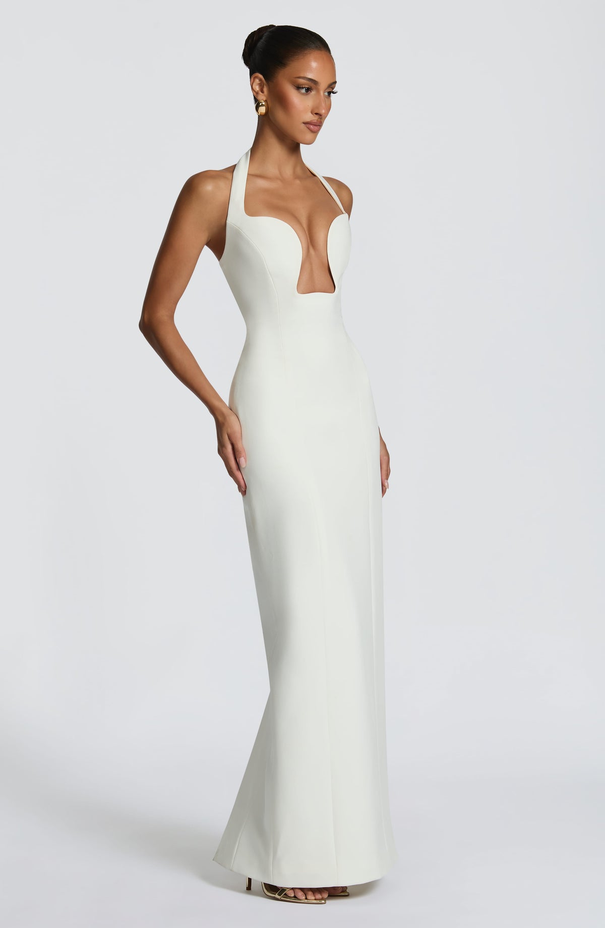 Charlotta Maxi Dress in Ivory