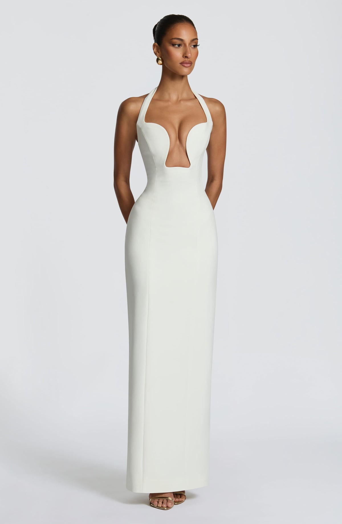 Charlotta Maxi Dress in Ivory
