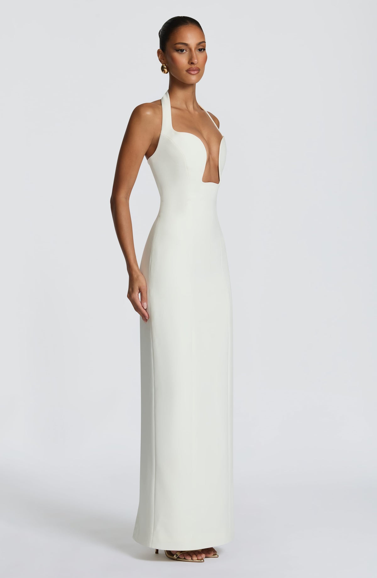 Charlotta Maxi Dress in Ivory
