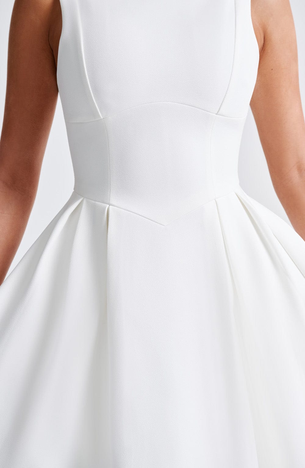 Clarabelle Midi Dress in Ivory