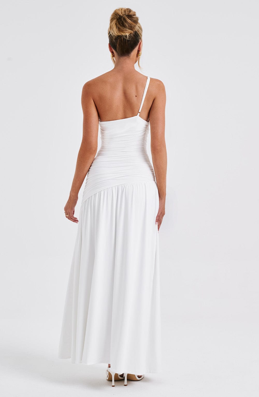 Claudiana Maxi Dress in White
