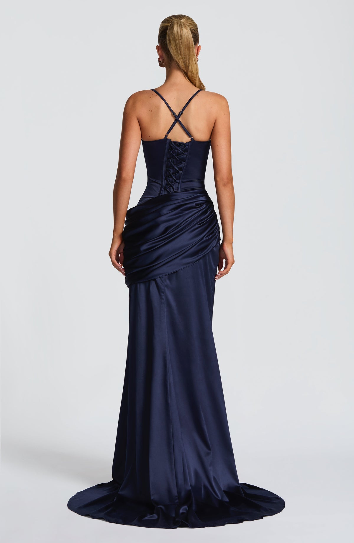 Conlia Gown in Navy