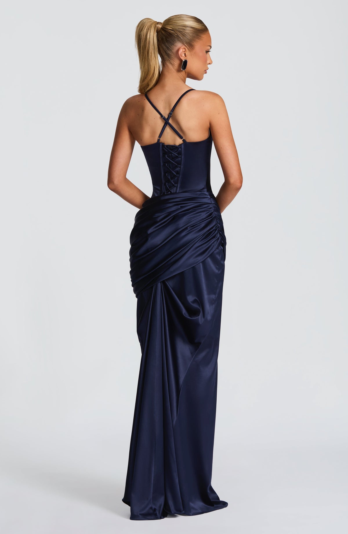 Conlia Gown in Navy