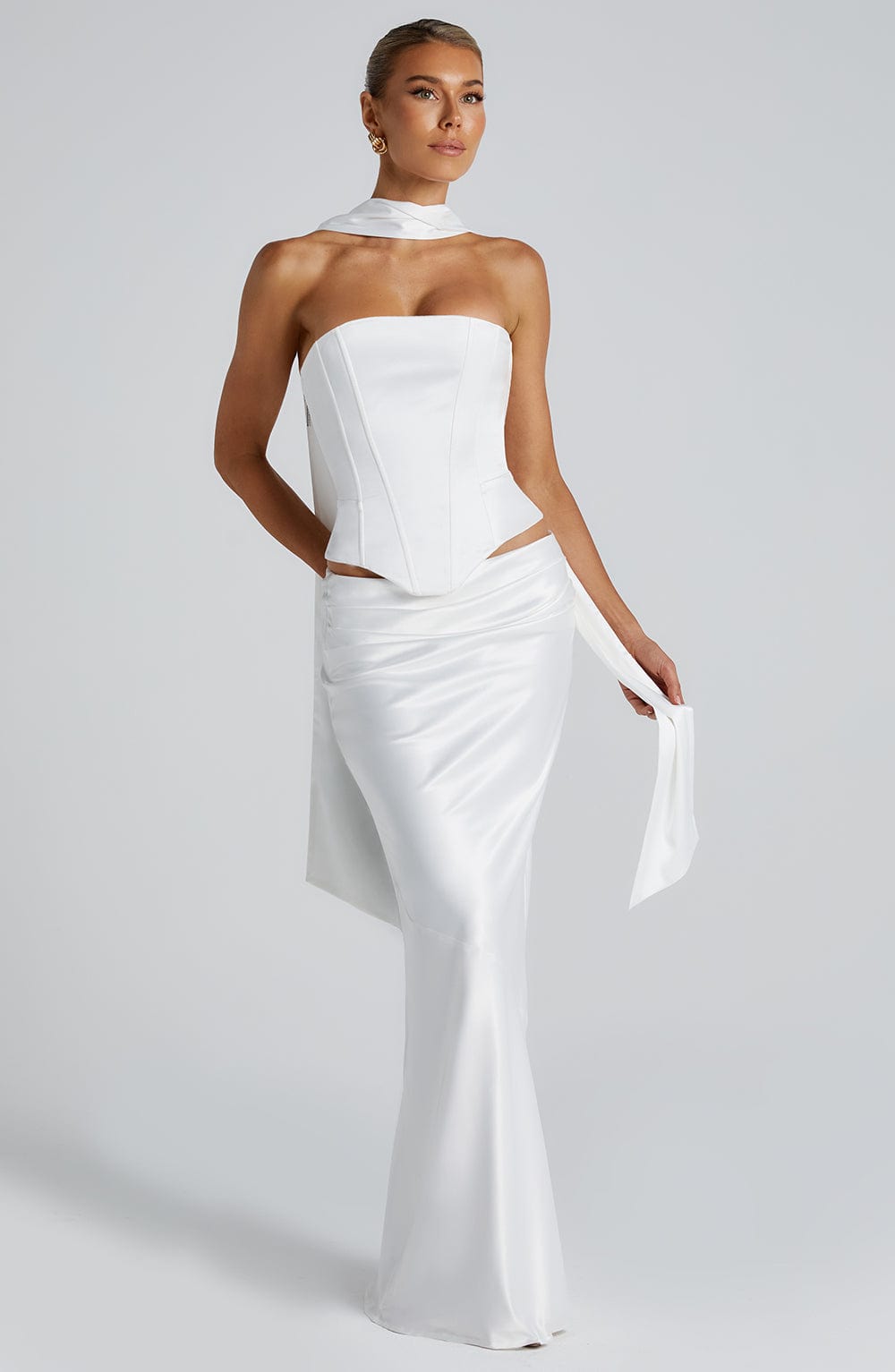 Constanza Corset in Ivory