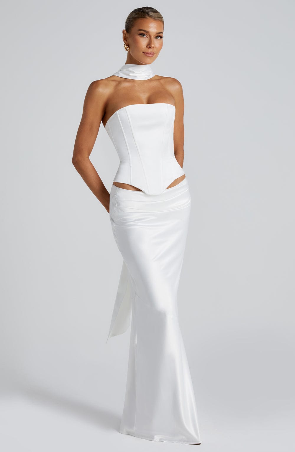 Constanza Corset in Ivory