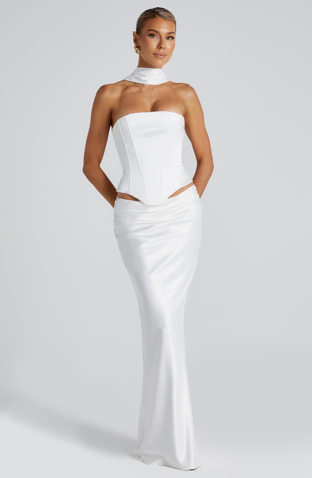 Constanza Corset in Ivory
