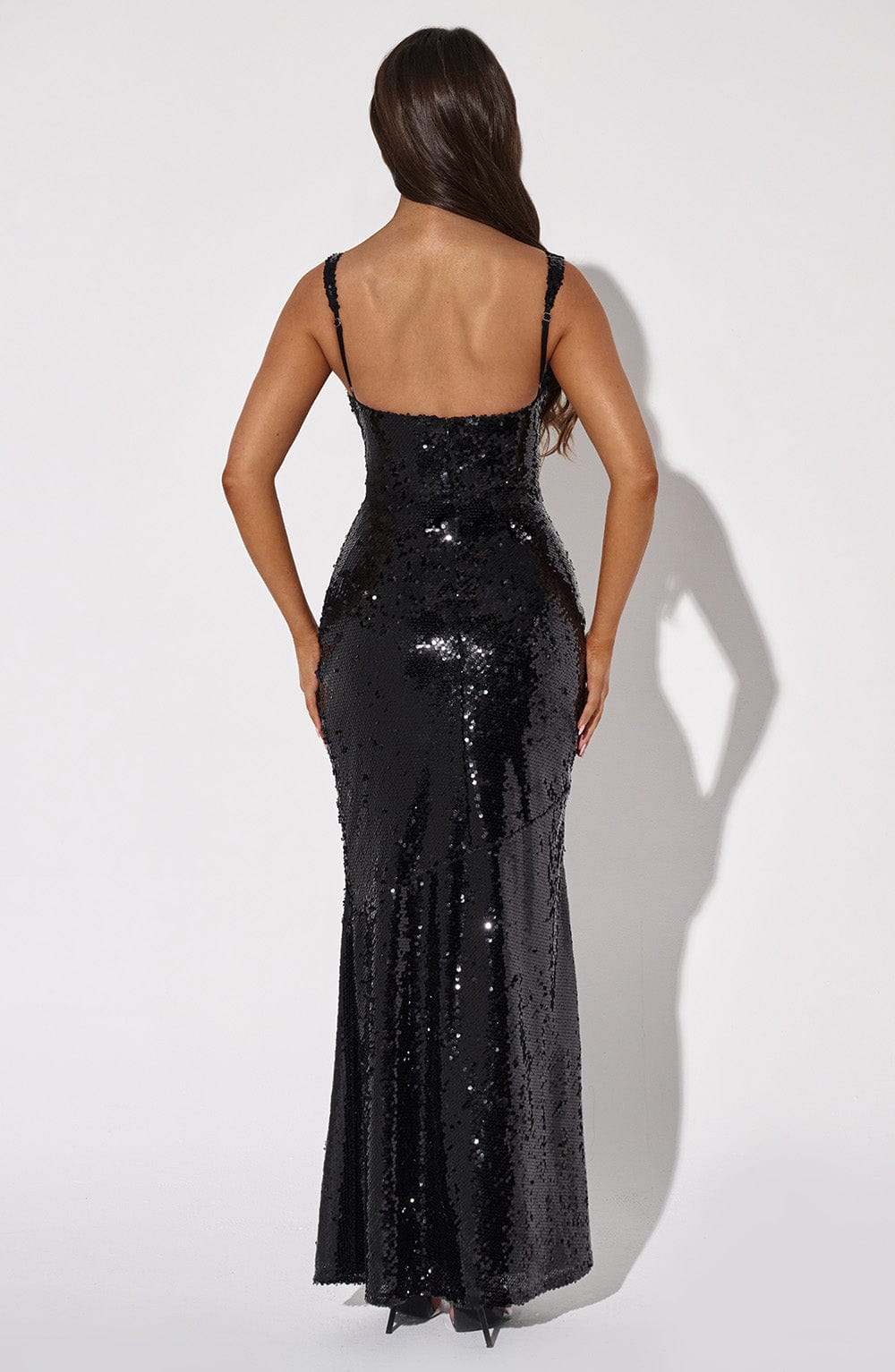 Corinna Maxi Dress in Black