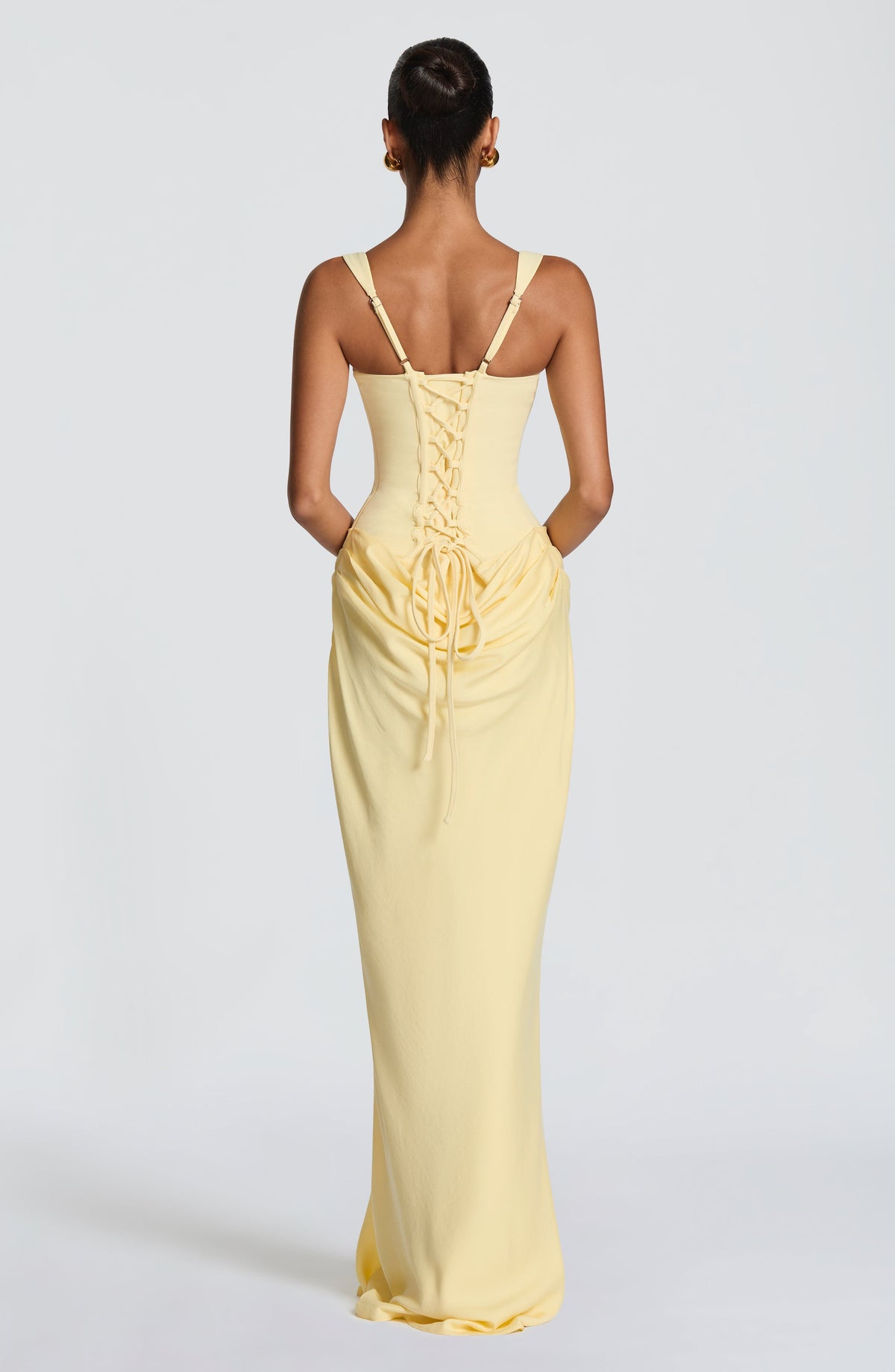 Cornalie Maxi Dress in Lemon