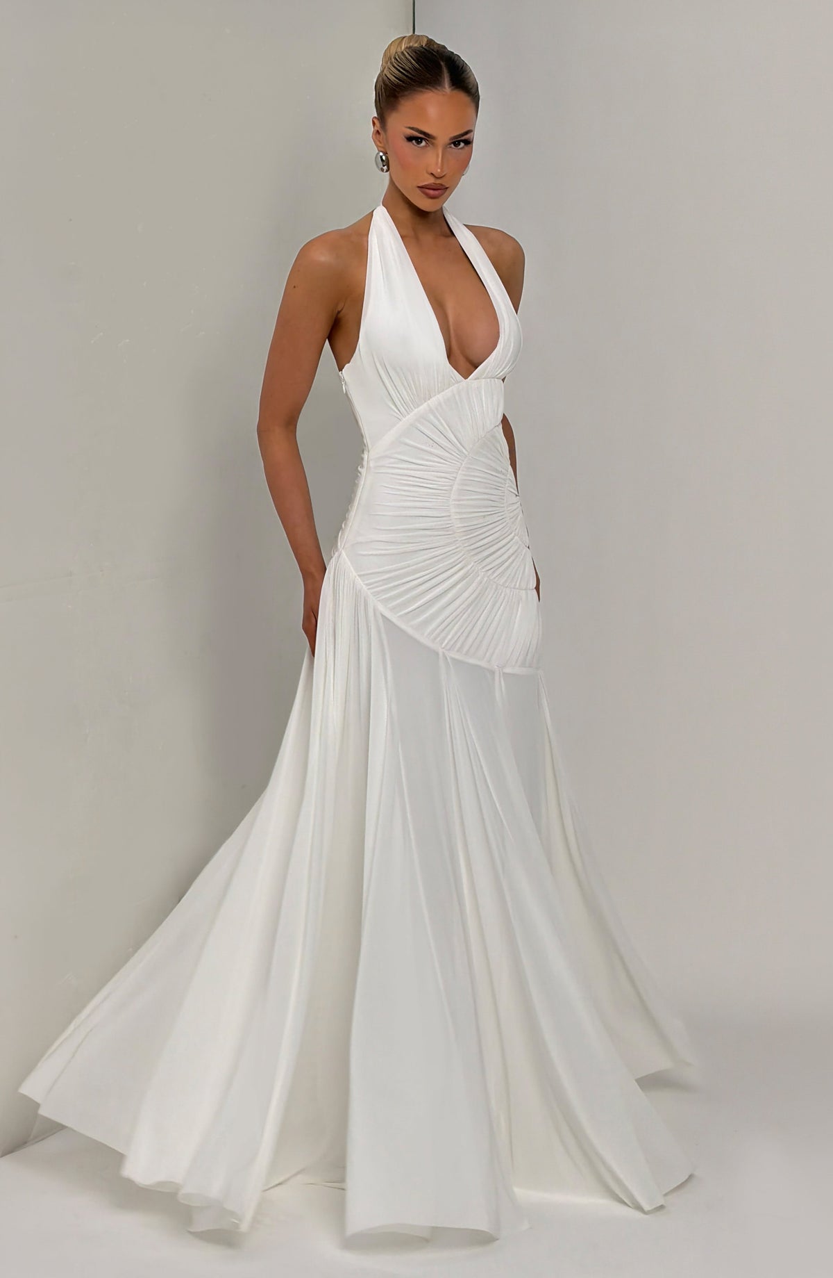 Covana Maxi Dress in Ivory