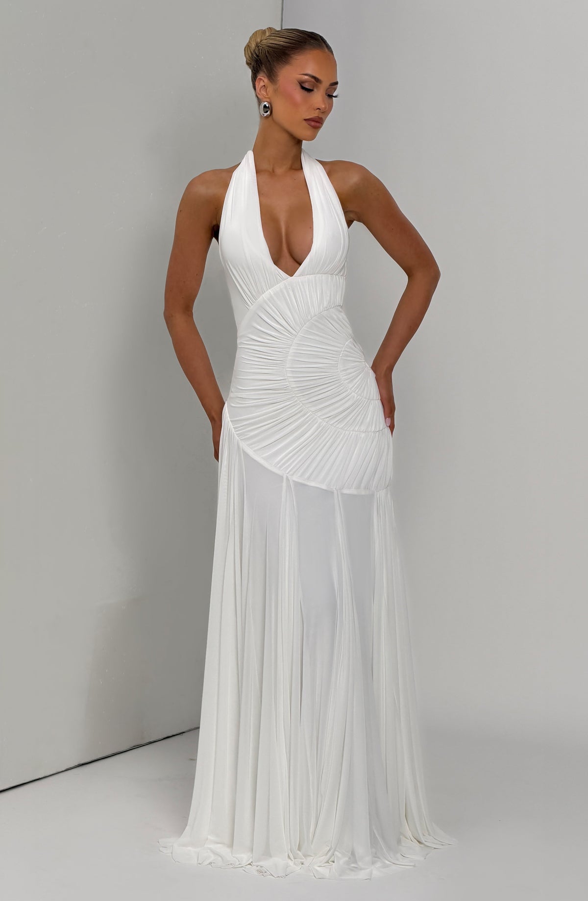 Covana Maxi Dress in Ivory