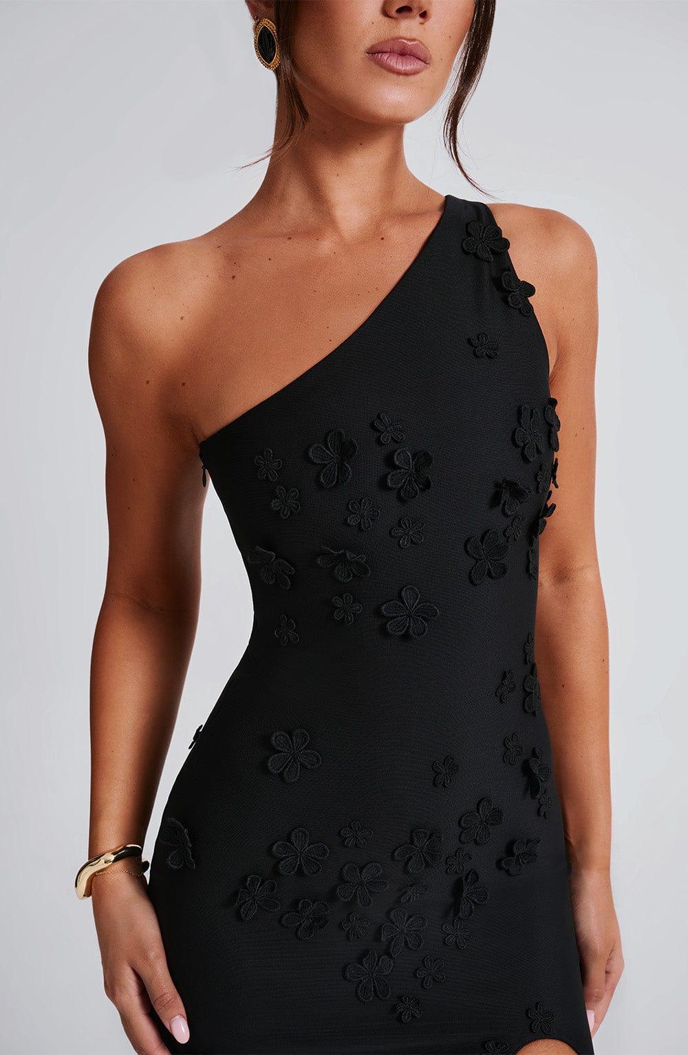 Cynthara Maxi Dress in Black