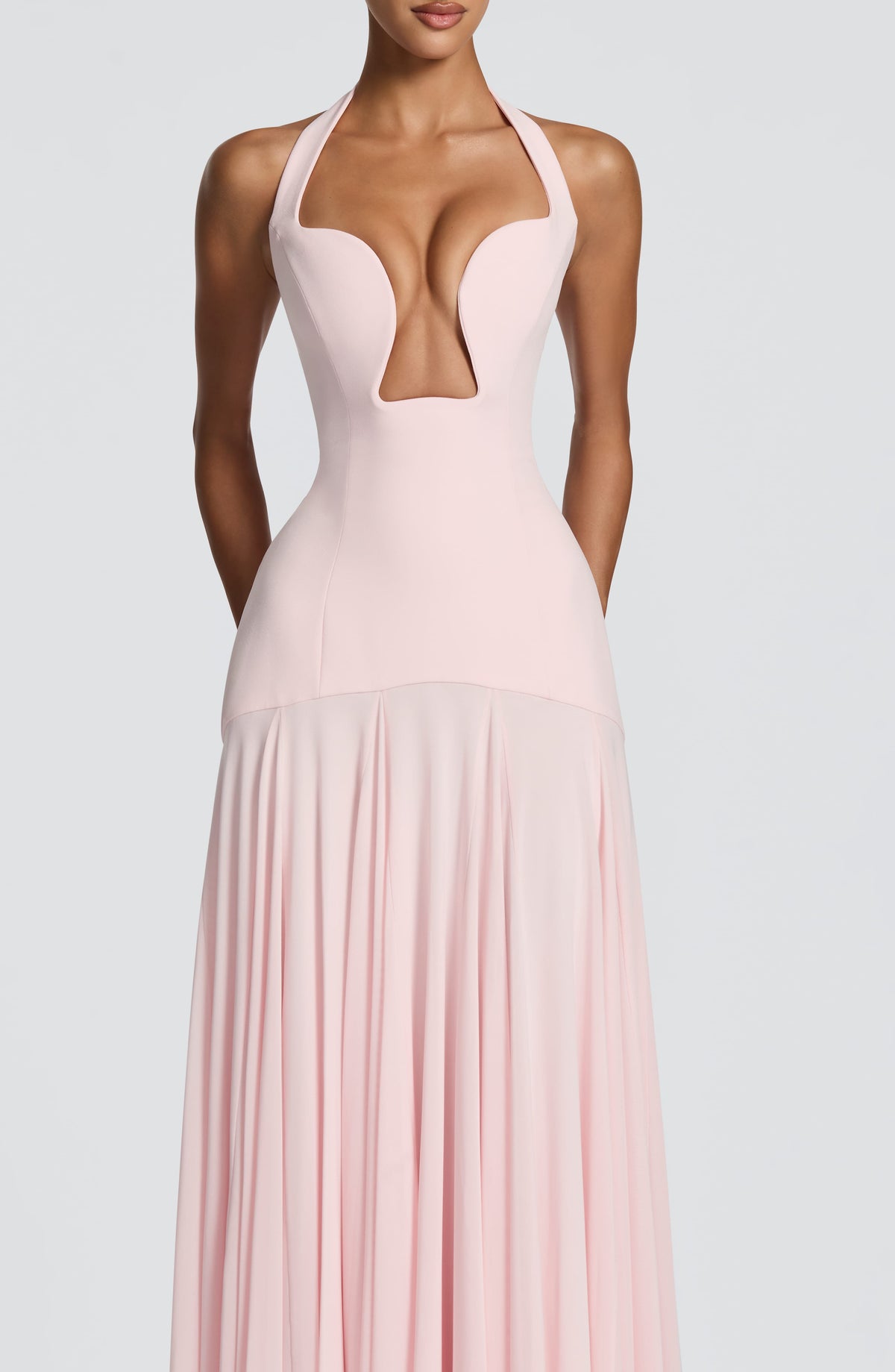 Cyrelle Maxi Dress in Blush