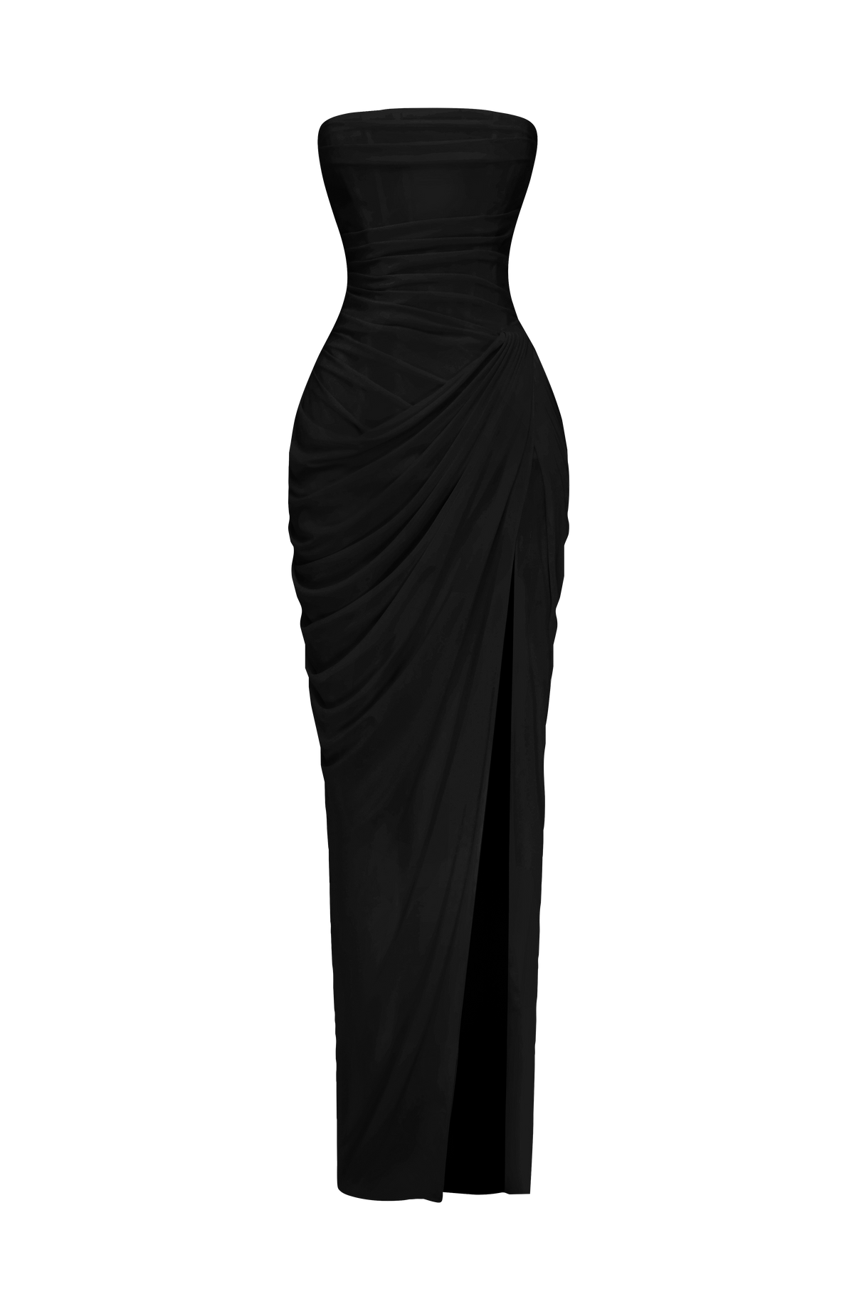 Cyrena Maxi Dress in Black